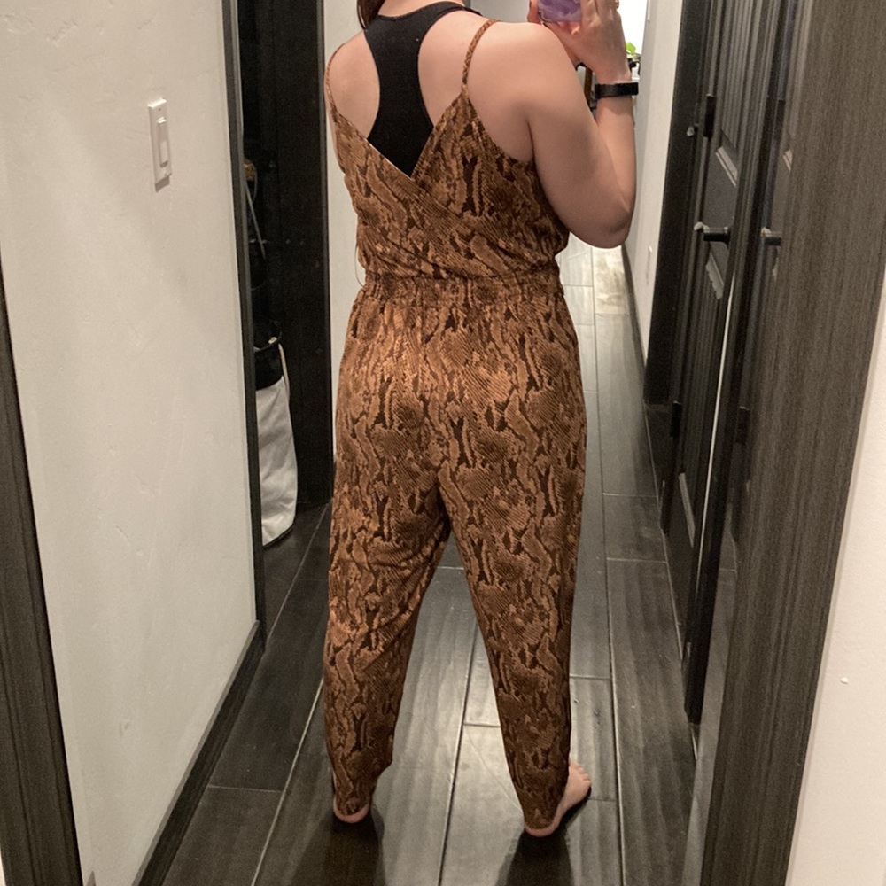Express Snake Print Jumpsuit - image 8